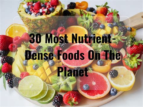 The science behind nutrient dense food 